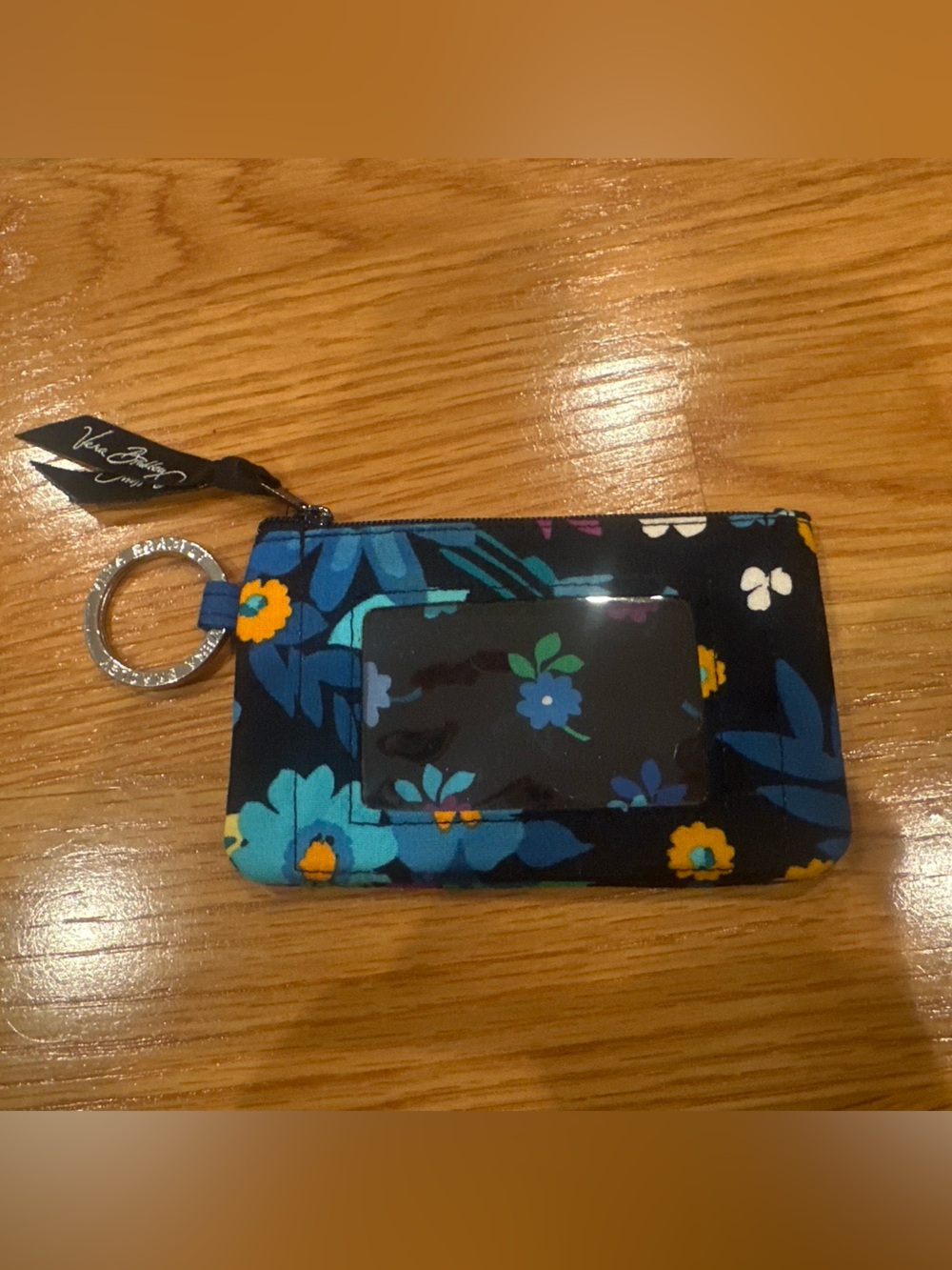 Vera Bradley Blue Floral Card Case